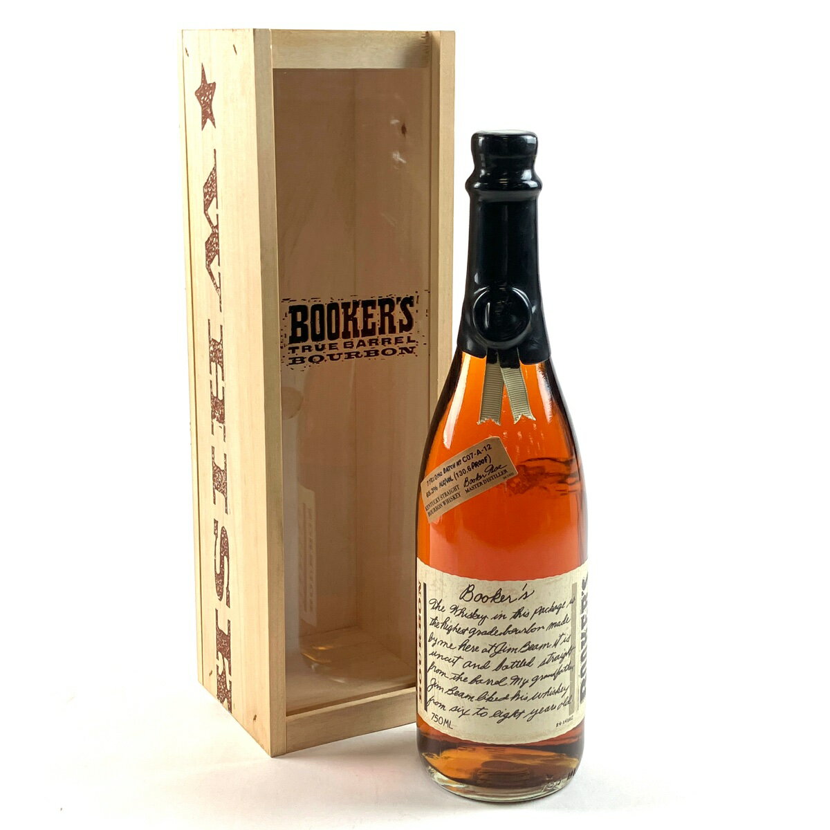 28％OFF ブッカーズ BOOKER'S ノエ 7年 750ml アメリカンウイスキー 【中古】