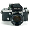 ニコン Nikon F2 フォトミック A シルバー + Ai NIKKOR 50mm F1.4 フィルム マニュアルフォーカス 一眼レフカメラ 【中古】