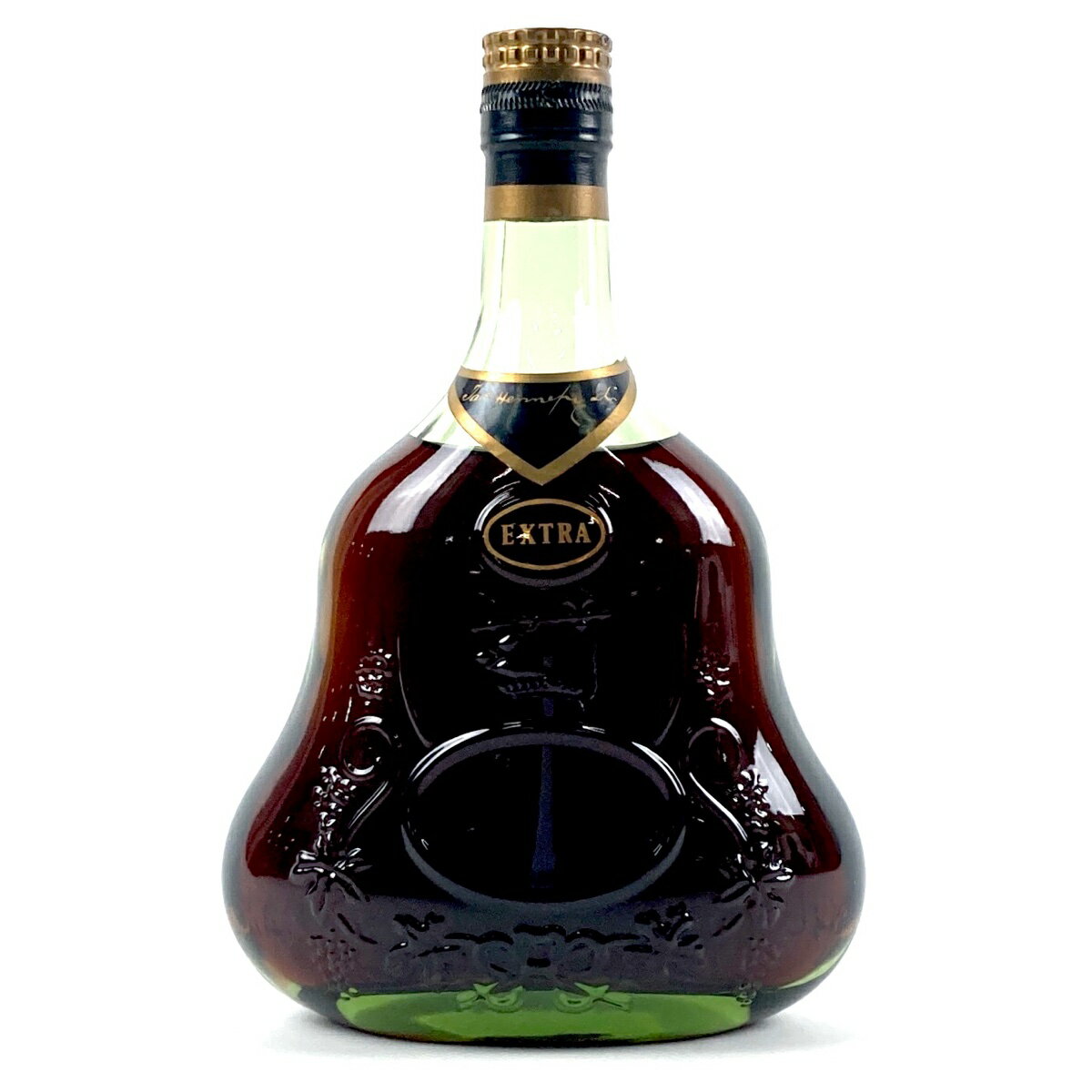 ヘネシー Hennessy ジャズ ヘネシー エクストラ グリーンボトル 金キャップ 700ml ブランデー コニャック 【中古】