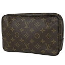 8％OFF ルイ・ヴィトン Louis Vuitton トゥルース トワレット 23 メイク コスメ セカンドバッグ 化粧ポーチ モノグラム ブラウン M47524 レディース 【中古】 msp29