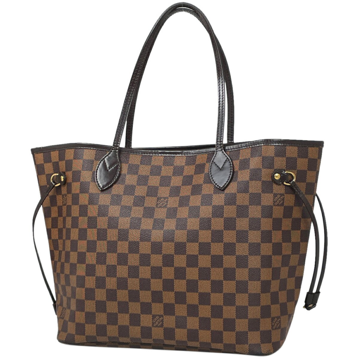 33％OFF ルイ・ヴィトン Louis Vuitton ネヴァーフル MM ショルダーバッグ ショッピング トートバッグ ダミエ ブラウン N51105 レディース 【中古】 msp39