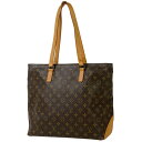 ルイ・ヴィトン Louis Vuitton カバ メゾ ショルダーバッグ 肩掛け トートバッグ モノグラム ブラウン M51151 レディース 【中古】