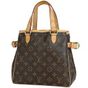 ルイ・ヴィトン Louis Vuitton バティニョール 手提げ ハンドバッグ トートバッグ モノグラム ブラウン M51156 レディース 【中古】