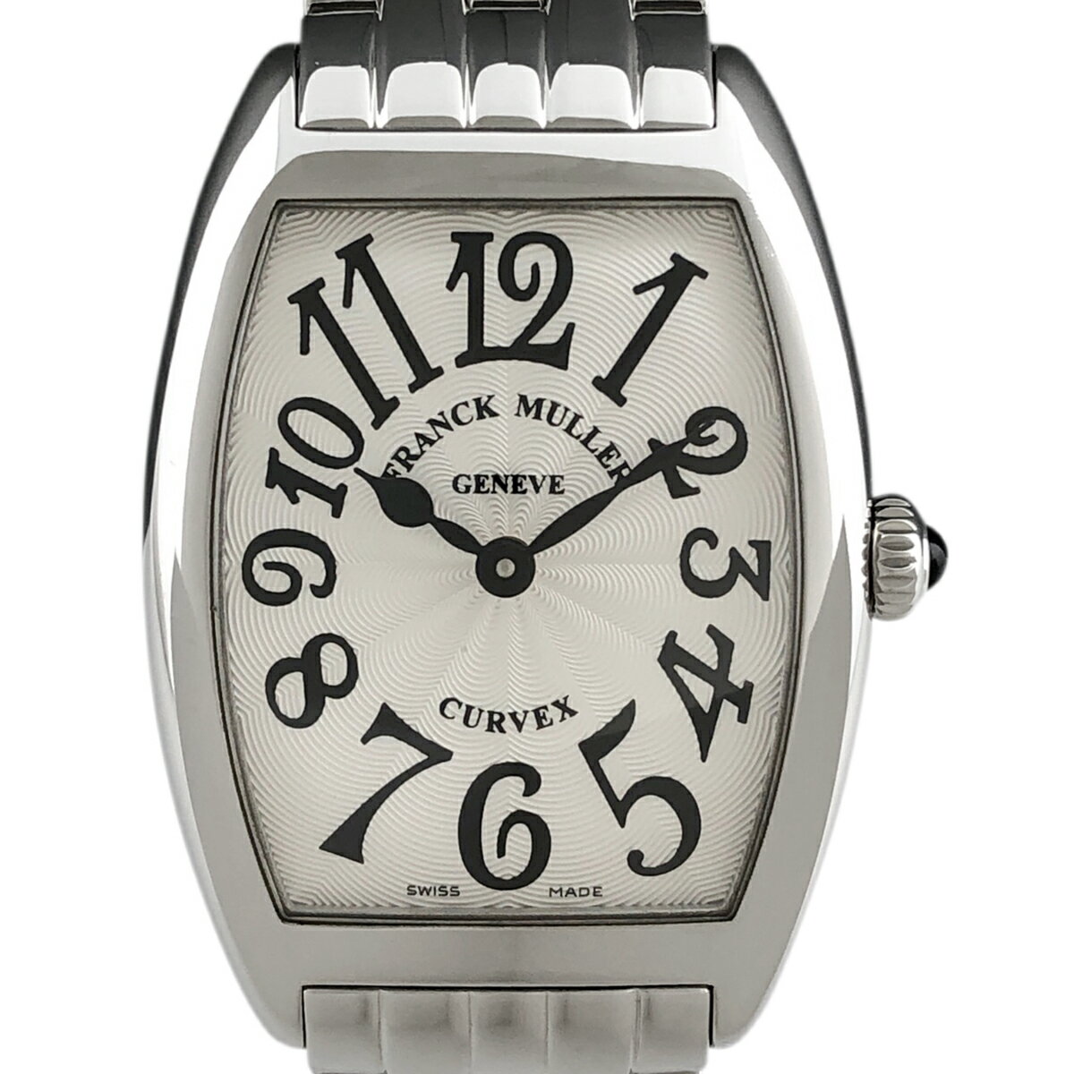 36％OFF 【ラッピング可】 フランクミュラー FRANCK MULLER トノーカーベックス 1752BQZ 腕時計 SS クォーツ シルバー レディース 【中古】 msp39