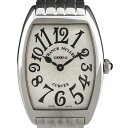 22％OFF 【ラッピング可】 フランクミュラー FRANCK MULLER トノーカーベックス 1752BQZ 腕時計 SS クォーツ シルバー レディース 【中古】 msp29