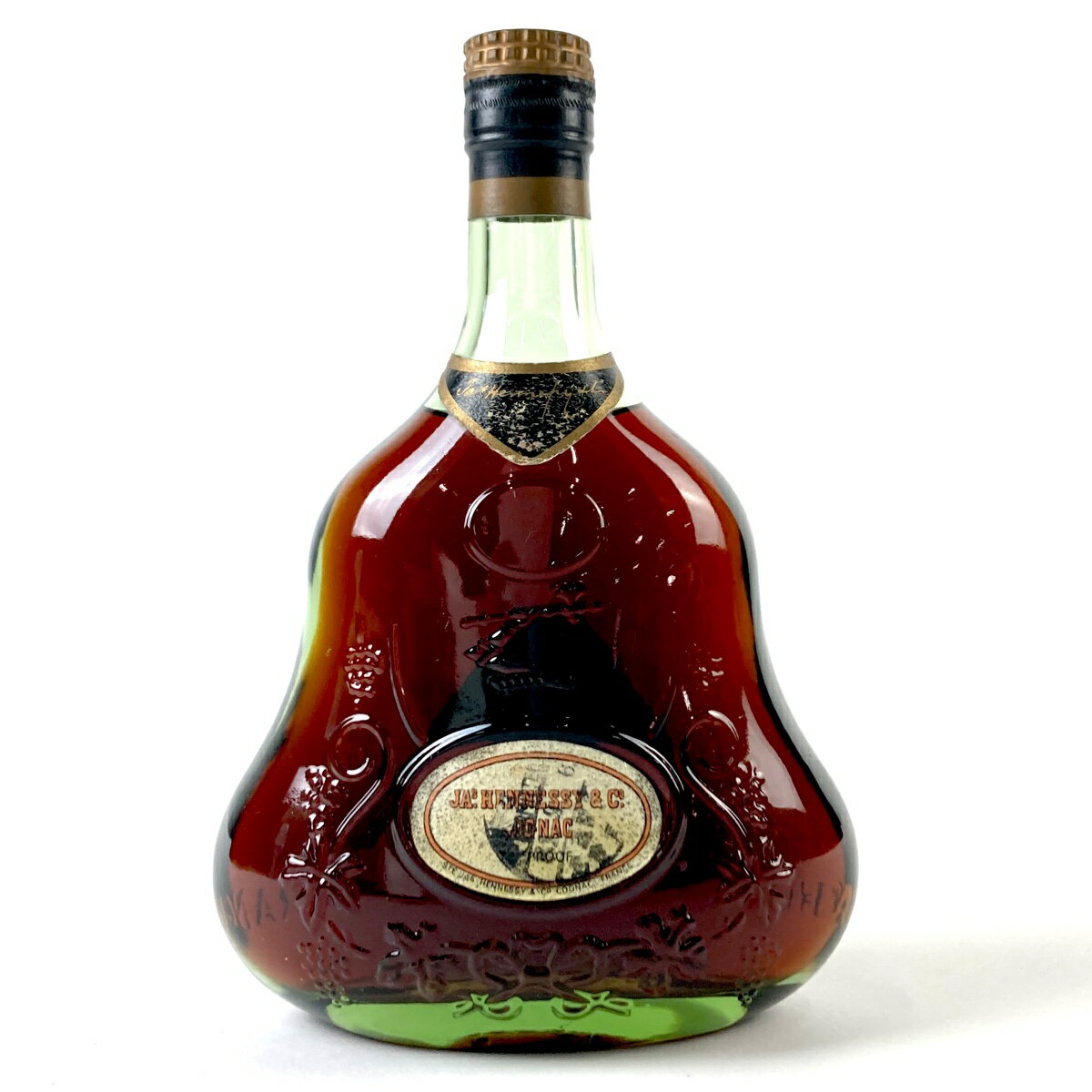 ヘネシー Hennessy ジャズ ヘネシー XO 金キャップ グリーンボトル 700ml ブランデー コニャック 【中古】