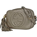 グッチ GUCCI ソーホー ショルダーバッグ タッセル フリンジ ショルダーバッグ レザー ゴールド 308364 レディース 