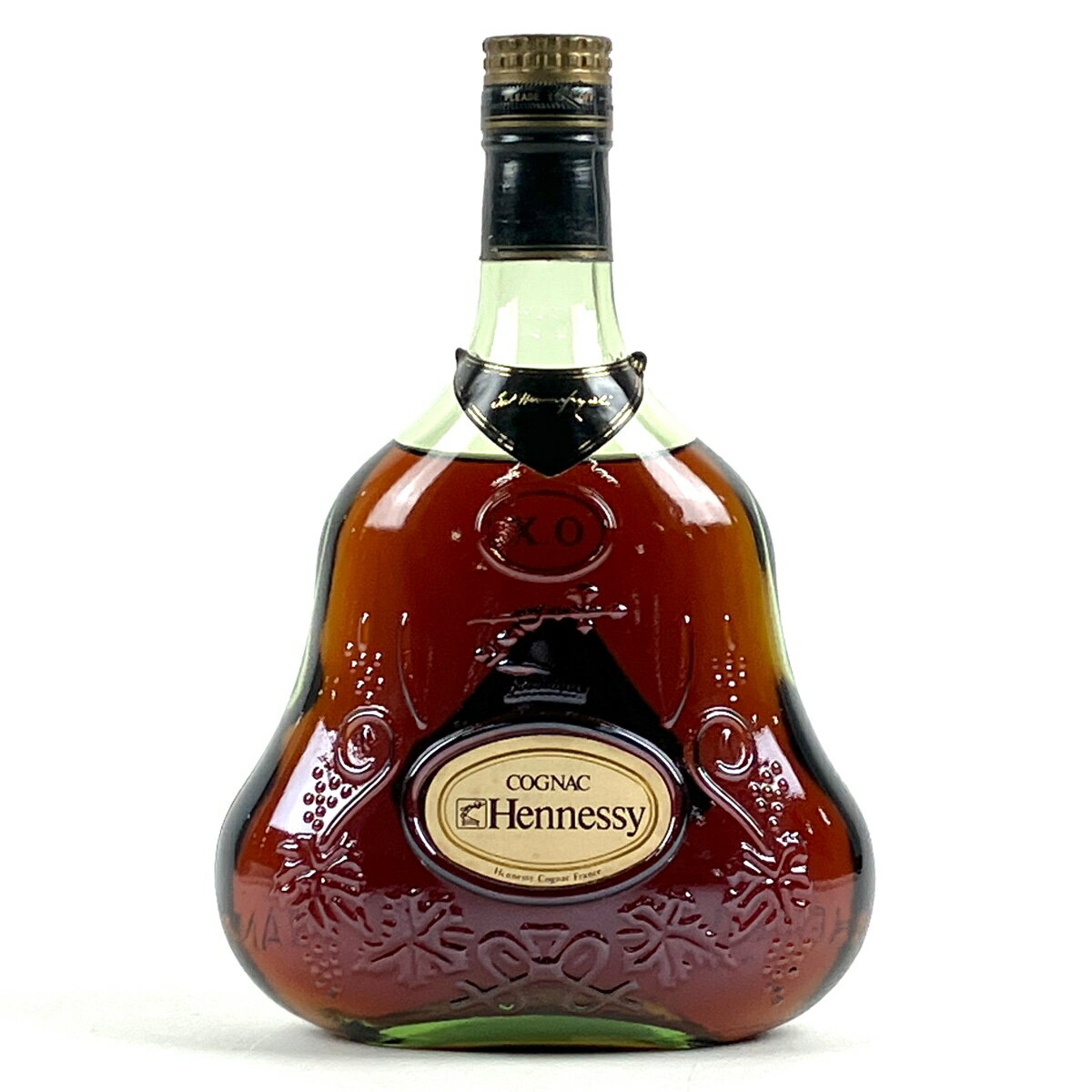 12％OFF ヘネシー Hennessy XO 金キャップ グリーンボトル 700ml ブランデー コニャック 【中古】