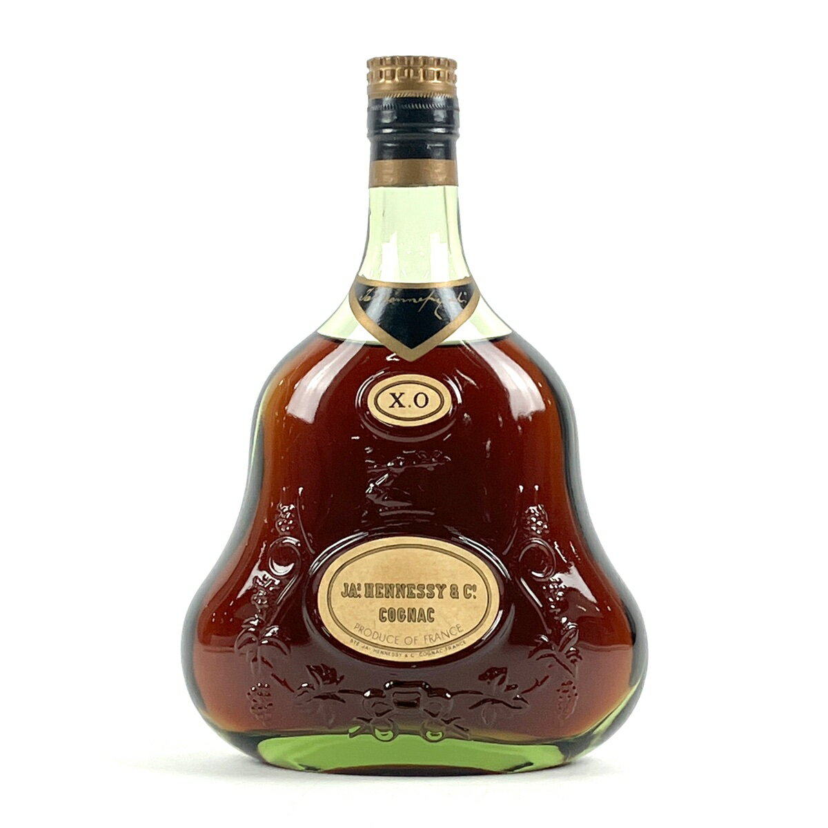 ヘネシー Hennessy ジャズ ヘネシー XO 金キャップ グリーンボトル 700ml ブランデー コニャック 【中古】