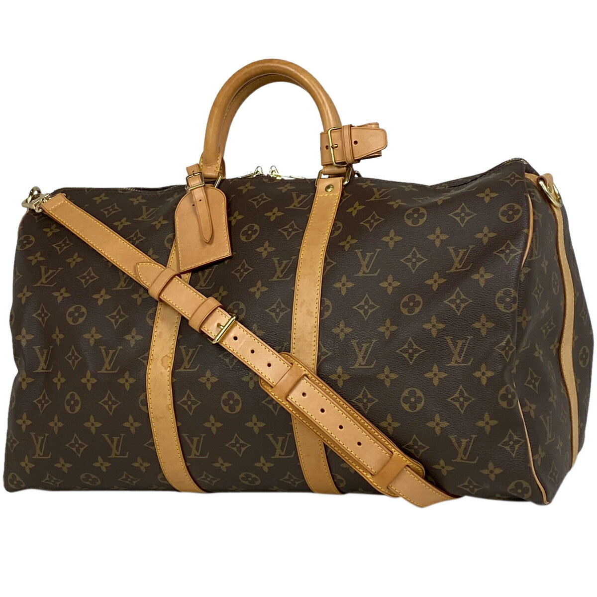 17％OFF ルイ・ヴィトン Louis Vuitton キーポル バンドリエール 50 旅行 出張 ボストンバッグ モノグラム ブラウン M41416 レディース 【中古】 msp29