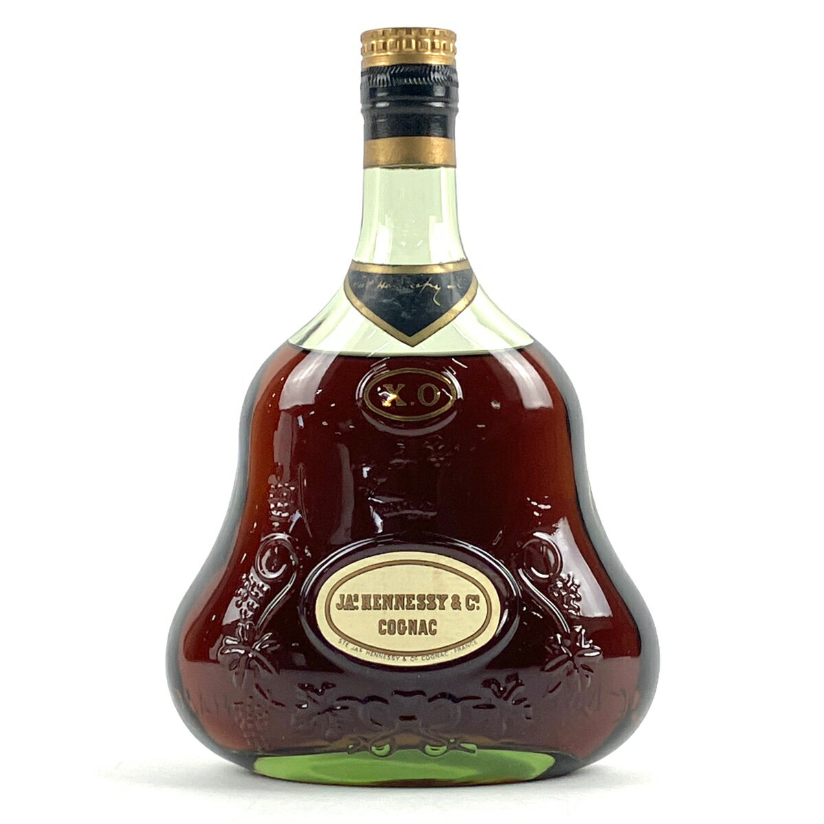 14％OFF ヘネシー Hennessy ジャズ ヘネシー XO 金キャップ グリーンボトル 700ml ブランデー コニャック 【中古】