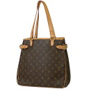 ルイ・ヴィトン Louis Vuitton バティニョール ヴェルティカル ショルダーバッグ トートバッグ モノグラム ブラウン M51153 レディース..