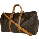 8％OFF ルイ・ヴィトン Louis Vuitton キーポル バンドリエール 50 旅行 出張 ボストンバッグ モノグラム ブラウン M41416 レディース  msp29