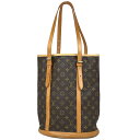 25％OFF ルイ・ヴィトン Louis Vuitton バケット GM ショルダーバッグ バケツ型 トートバッグ モノグラム ブラウン M42236 レディース 【中古】 msp29