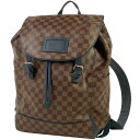 ルイ ヴィトン Louis Vuitton ランナー バックパック デイパック リュック ダミエ ブラウン N41377 メンズ 【中古】