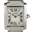 【ラッピング可】 カルティエ CARTIER タンクフランセーズ SM W51008Q3 腕時計 S ...