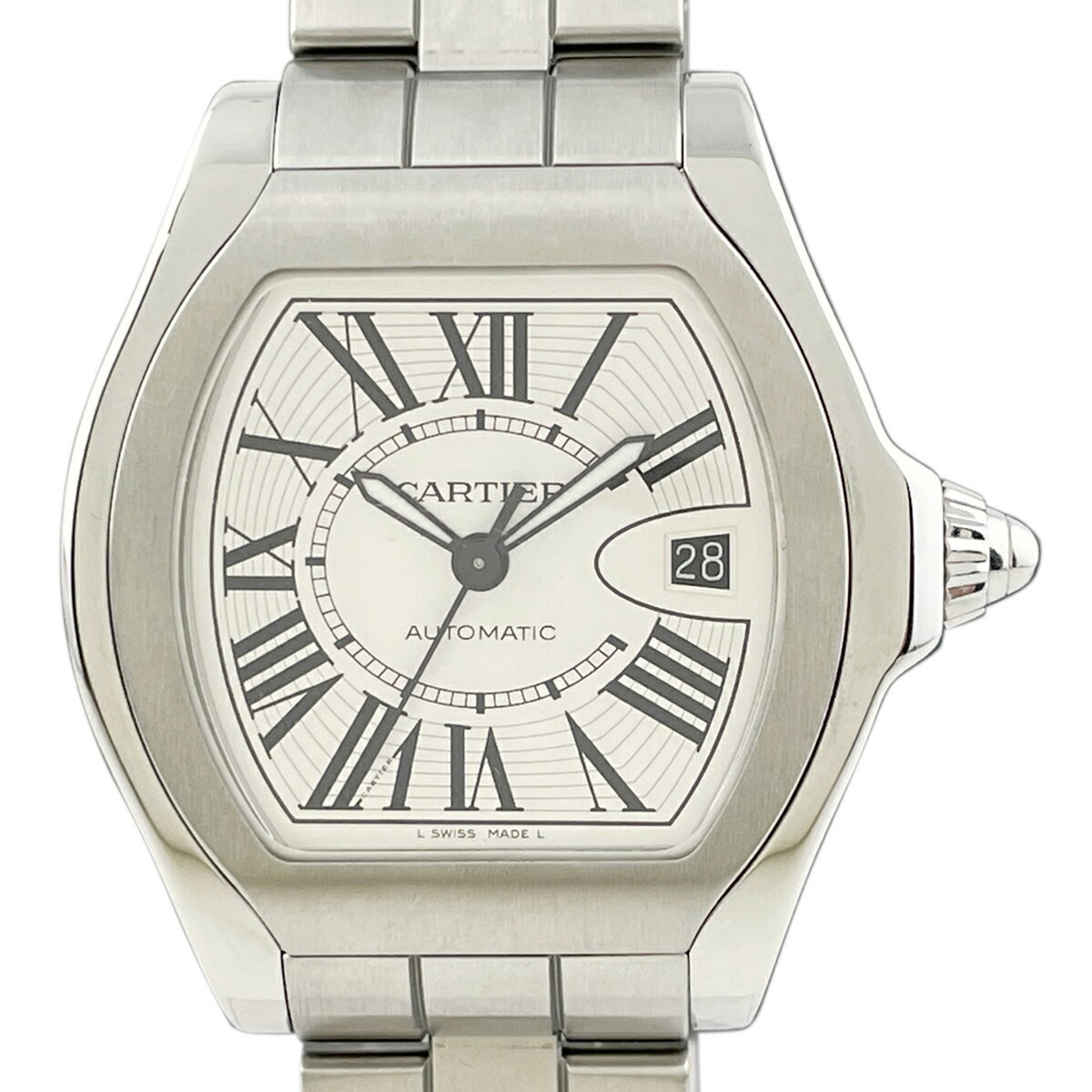 【ラッピング可】 カルティエ CARTIER ロードスター LM W6206017 腕時計 SS 自 ...