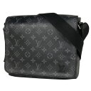 12％OFF ルイ・ヴィトン Louis Vuitton ディストリクト PM NM ショルダーバッグ モノグラムエクリプス ノワール(ブラック) M44000 メンズ 【中古】 msp29