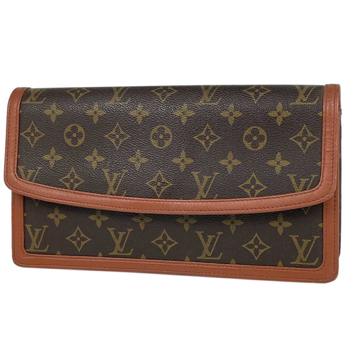 29％OFF ルイ・ヴィトン Louis Vuitton ポシェット・ダム GM クラッチバッグ セカンドバッグ モノグラム ブラウン M51810 メンズ 【中古】 msp29