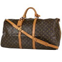 18％OFF ルイ・ヴィトン Louis Vuitton キーポル バンドリエール 60 旅行 出張 ボストンバッグ モノグラム ブラウン M41412 レディース 【中古】 msp29