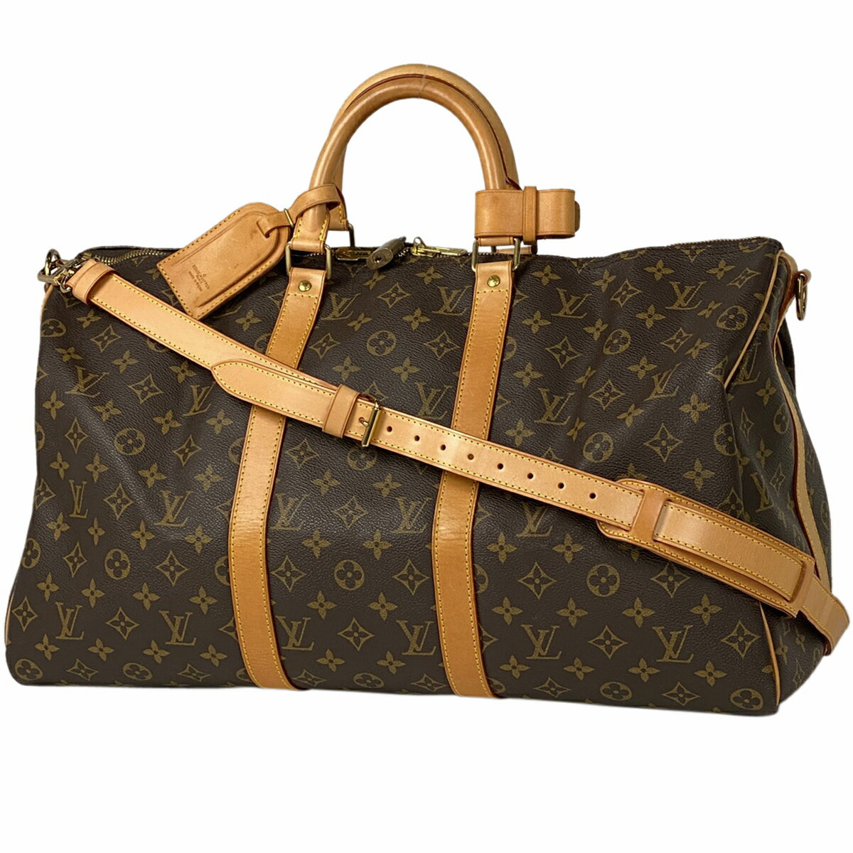 20％OFF ルイ・ヴィトン Louis Vuitton キーポル バンドリエール 50 旅行 出張 ボストンバッグ モノグラム ブラウン M41416 レディース 【中古】 msp29