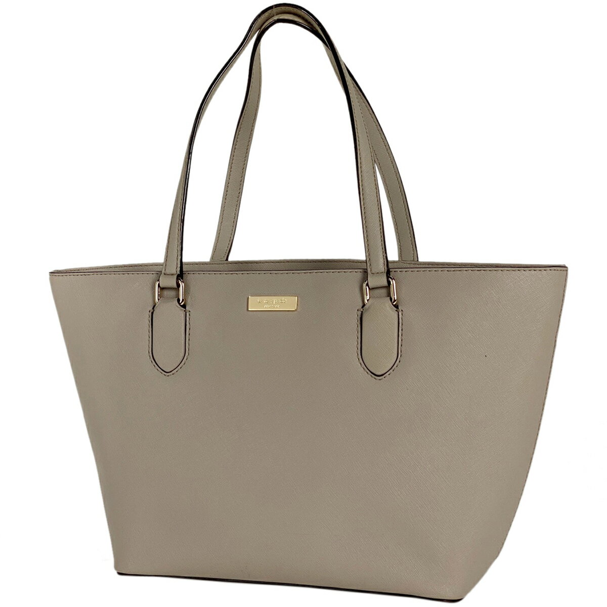 34％OFF ケイトスペード Kate Spade ロゴ トートバッグ ショルダーバッグ トートバッグ レザー グレージュ WKRU4094 レディース 【中古】 msp39