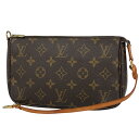 22％OFF ルイ・ヴィトン Louis Vuitton ポシェット アクセソワール メイク コスメ アクセサリーポーチ モノグラム ブラウン M51980 レディース 【中古】 msp29