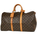 27％OFF ルイ・ヴィトン Louis Vuitton キーポル バンドリエール 50 旅行 出張 ボストンバッグ モノグラム ブラウン M41416 レディース 【中古】 msp29