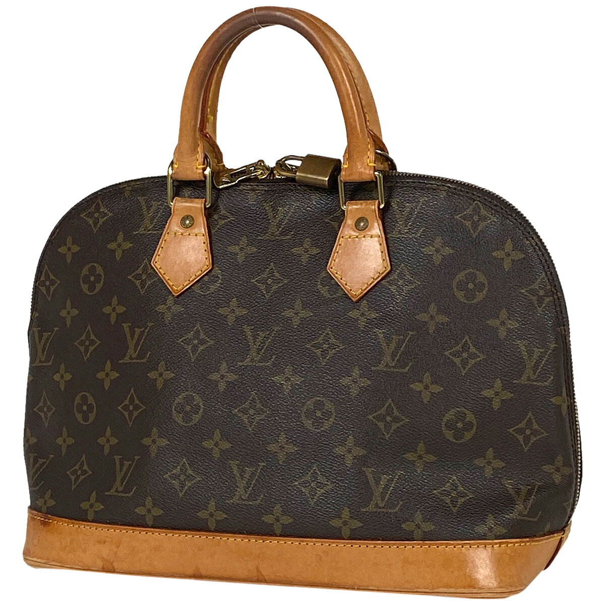 3％OFF ルイ・ヴィトン Louis Vuitton アルマ 手提げ ハンドバッグ モノグラム ブラウン M51130 レディース 【中古】 msp29