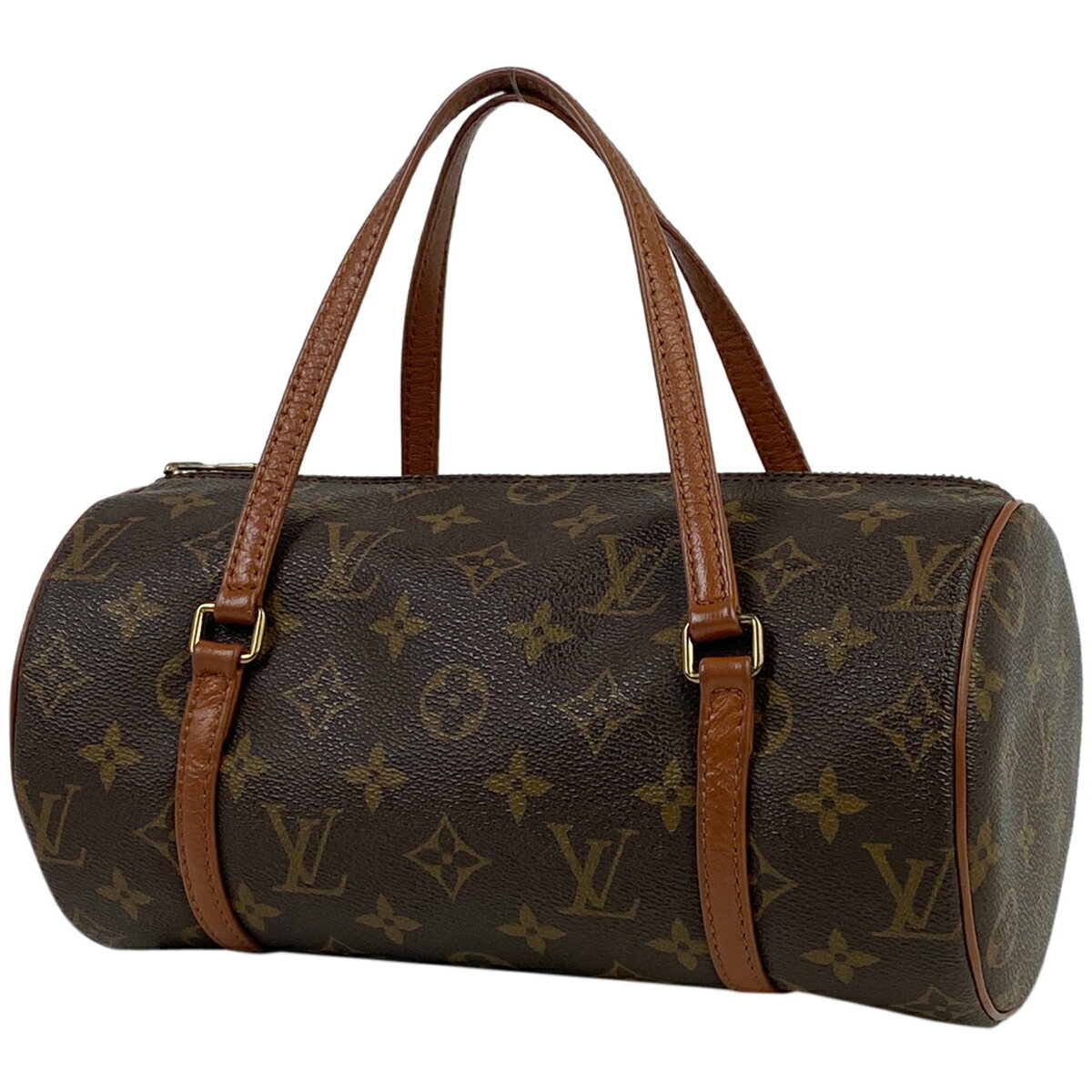 9％OFF ルイ・ヴィトン Louis Vuitton パピヨン 26 筒型 旧旧型 ハンドバッグ モノグラム ブラウン M51366 レディース 【中古】 msp29