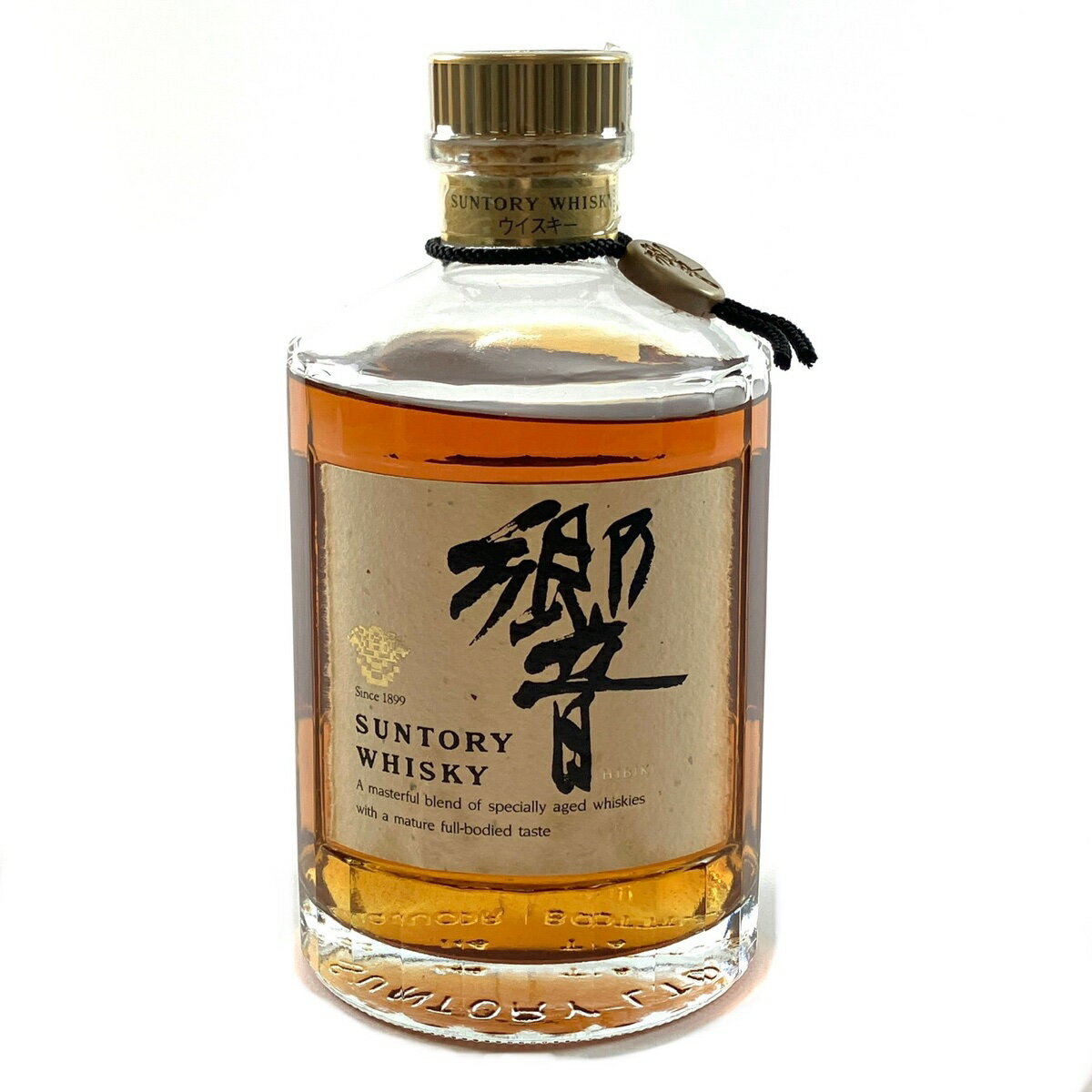 【東京都内限定発送】 サントリー SUNTORY 響 ノンエイジ 金キャップ 裏ゴールドラベル 750ml 国産ウイスキー 【中古】