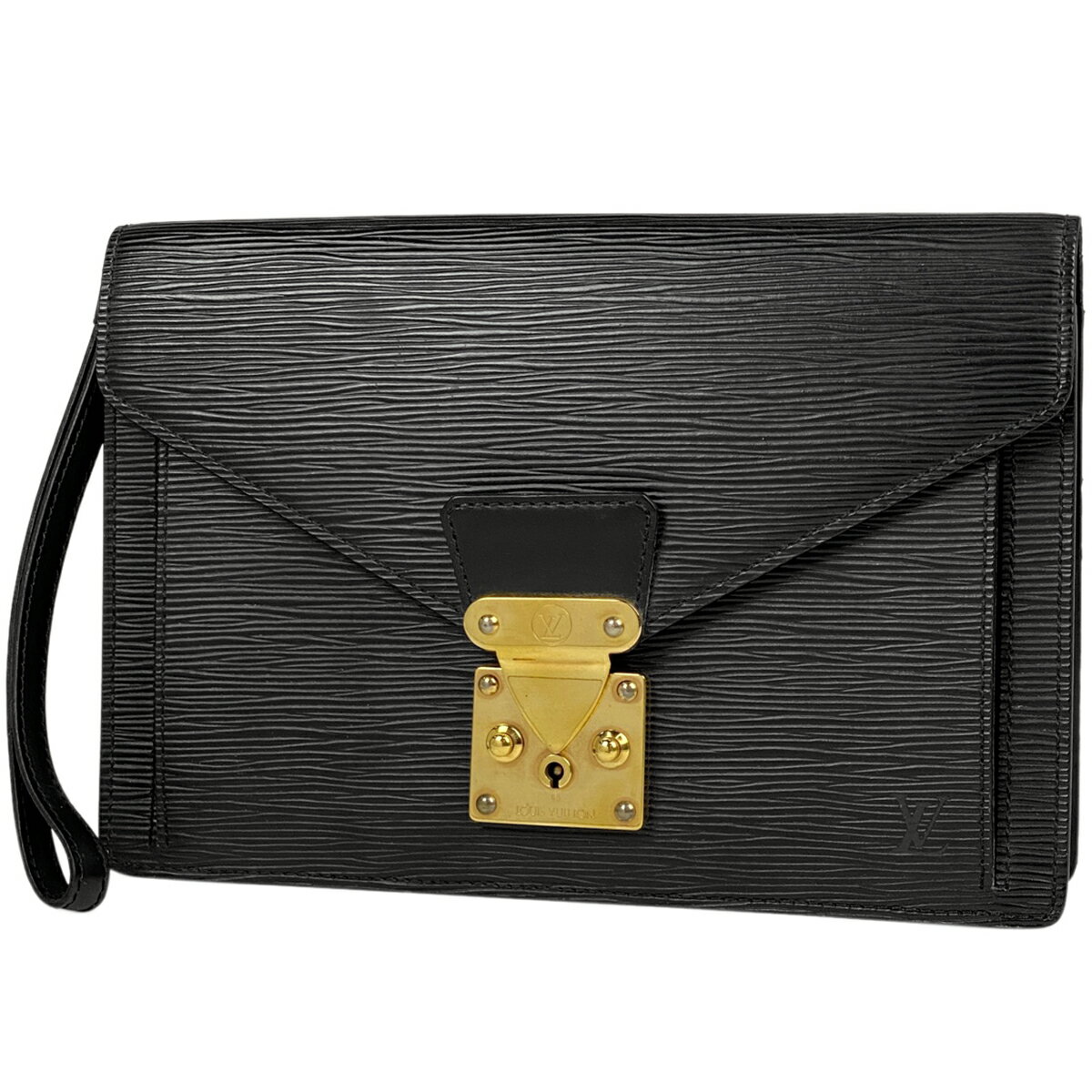 14％OFF 【ジャンク品】ルイ・ヴィトン Louis Vuitton ポシェット セリエ ドラゴンヌ 紳士 ビジネス 手持ち セカンドバッグ エピ ノワール(ブラック) M52612 メンズ 【中古】 msp29