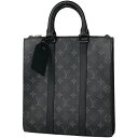 3％OFF ルイ・ヴィトン Louis Vuitton サックプラ クロス ハンドバッグ 2WAY ショルダーバッグ トートバッグ モノグラムエクリプス ノワール(ブラック) M46098 メンズ 【中古】 msp29