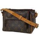 12％OFF ルイ・ヴィトン Louis Vuitton ヴィバ シテ PM 斜め掛け ポシェット ショルダーバッグ モノグラム ブラウン M51165 レディース 【中古】 msp29