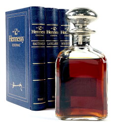 3％OFF ヘネシー Hennessy シルバートップ ブック型 青箱 700ml ブランデー コニャック 【中古】