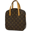 ルイ・ヴィトン Louis Vuitton スポンティーニ ショルダーバッグ 斜め掛け 2WAY ハンドバッグ モノグラム ブラウン M47500 レディース 【中古】