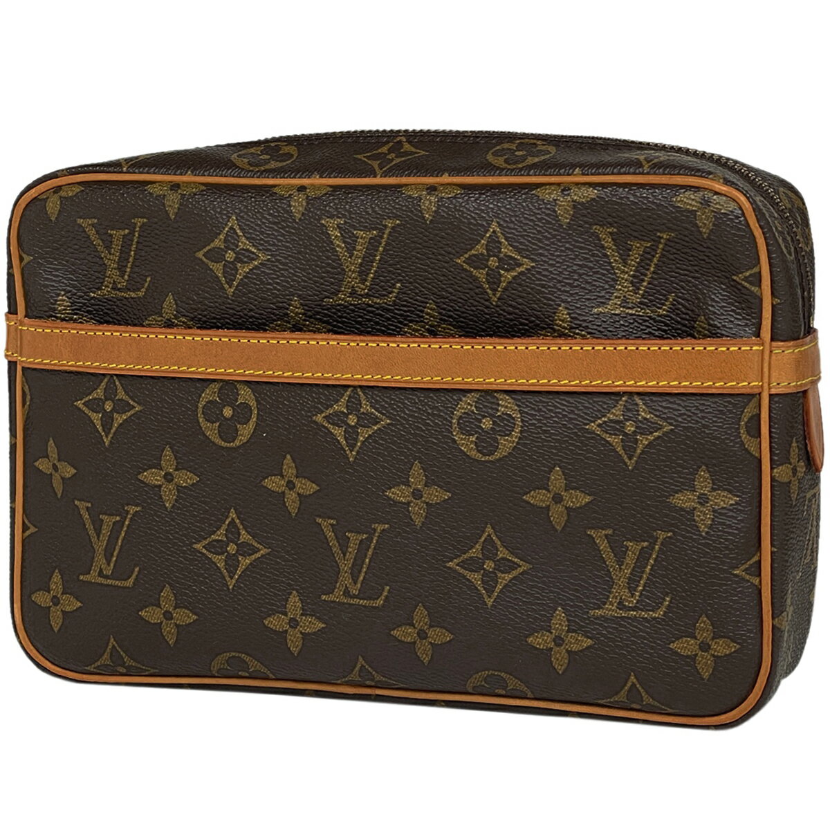 17％OFF 【ジャンク品】ルイ・ヴィトン Louis Vuitton コンピエーニュ 23 クラッチバッグ 手持ち セカンドバッグ モノグラム ブラウン M51847 レディース 【中古】 msp29