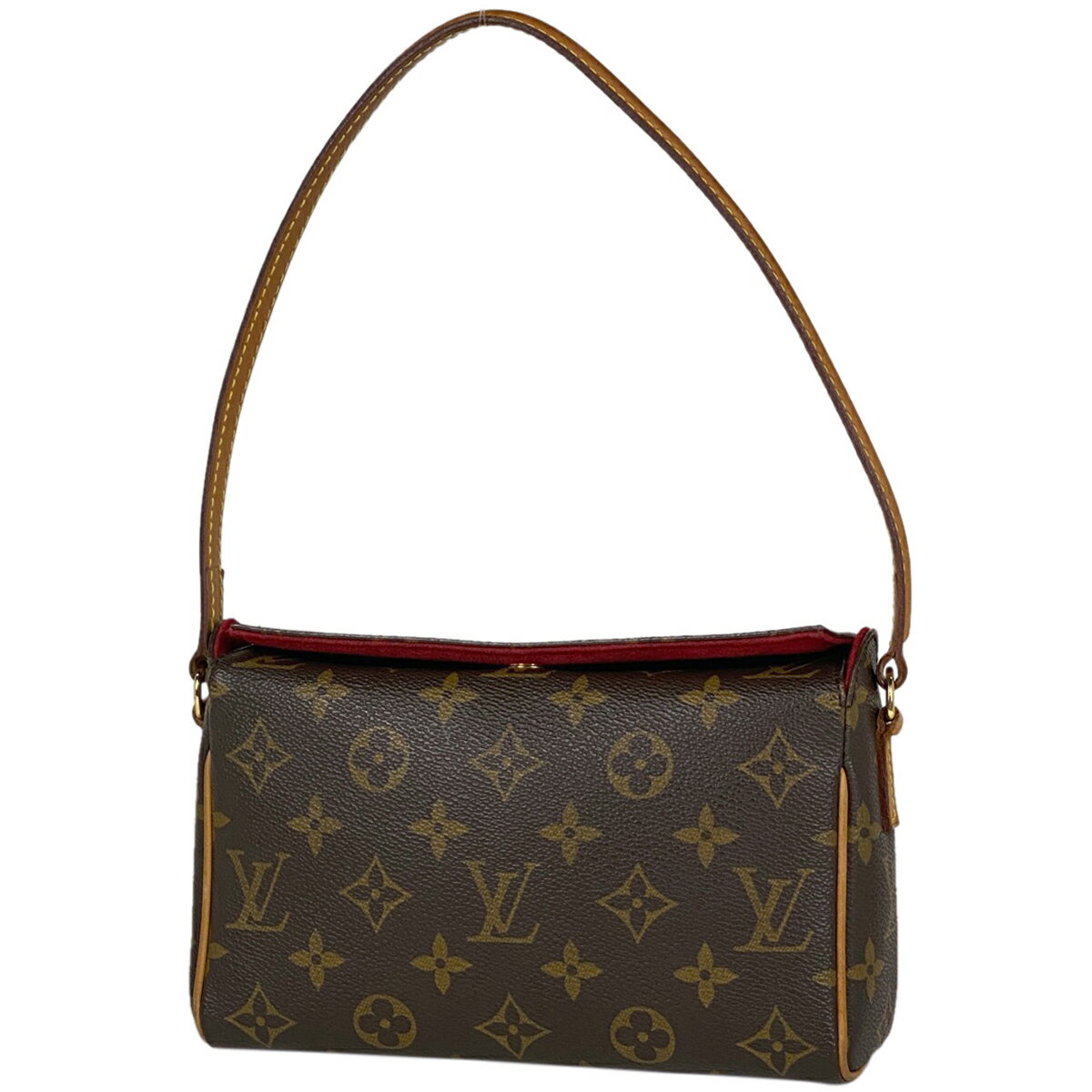 ルイ・ヴィトン Louis Vuitton レシタル ワンショルダー 肩掛け 手提げ ハンドバッグ モノグラム ブラウン M51900 レディース 【中古】