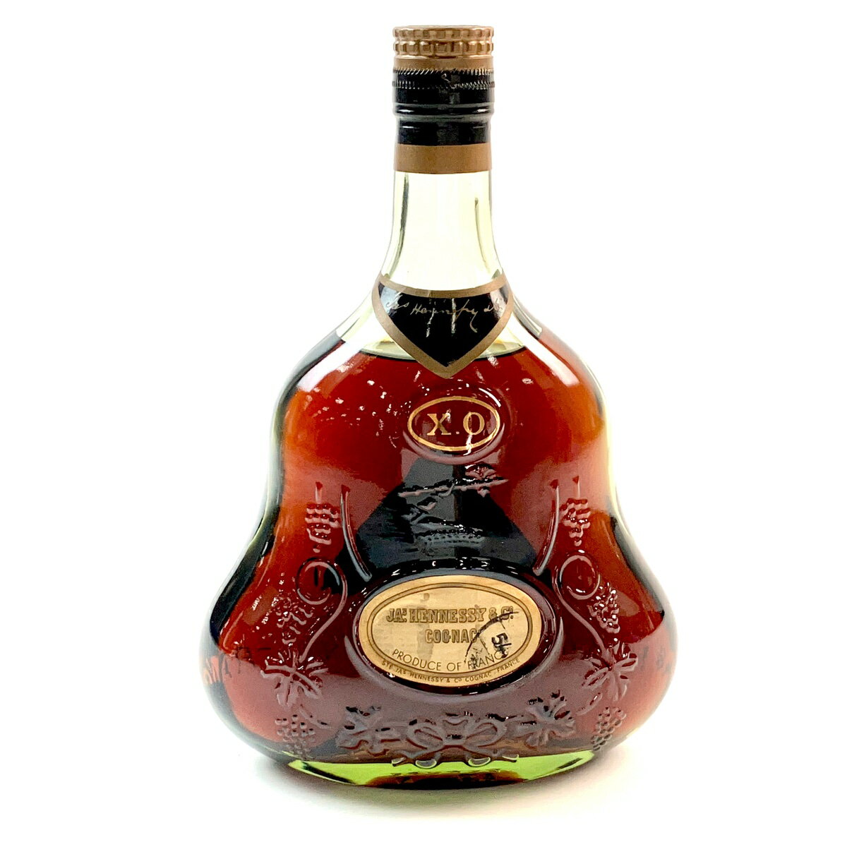 12％OFF ヘネシー Hennessy ジャズ ヘネシー XO 金キャップ グリーンボトル 700ml ブランデー コニャック 【中古】0