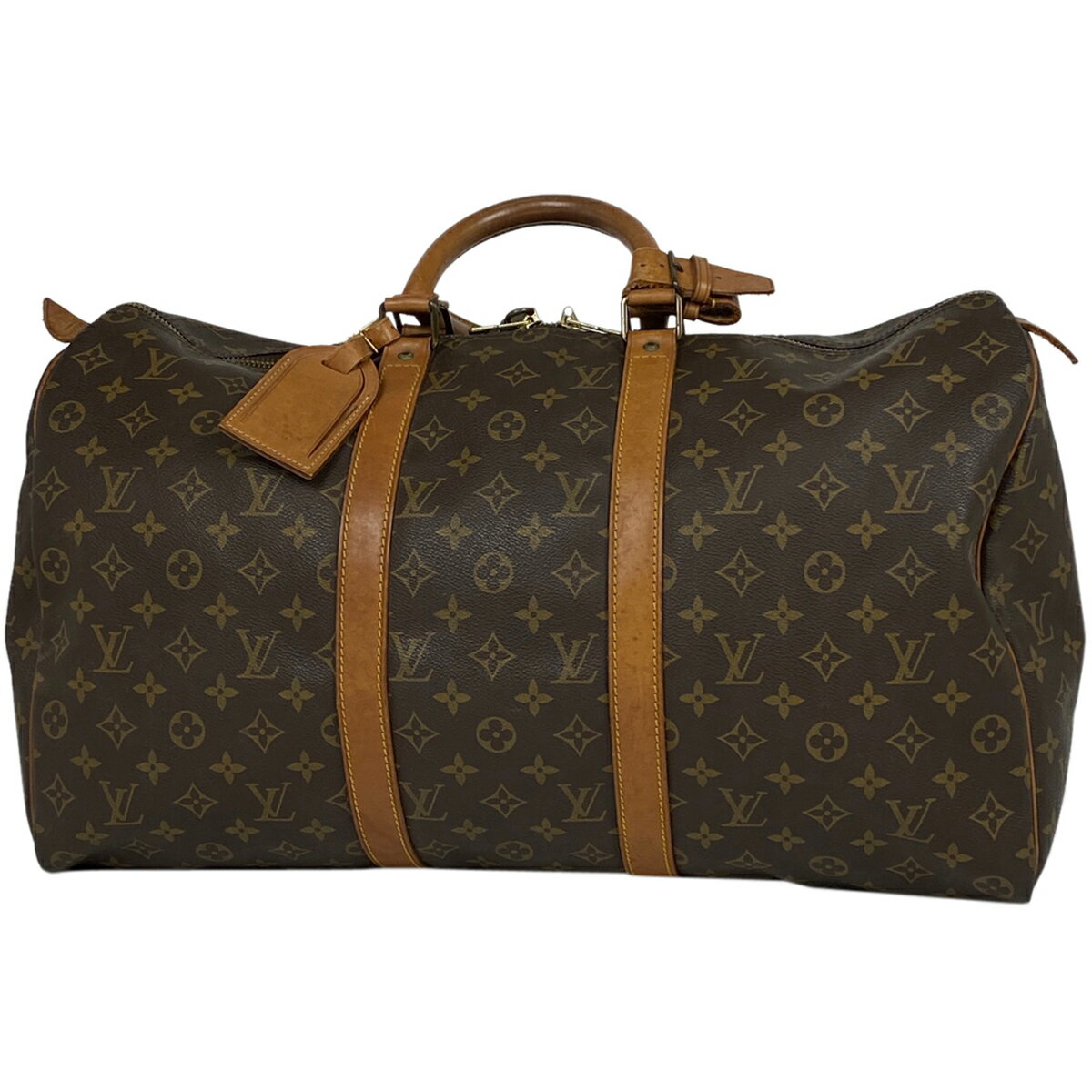 7％OFF ルイ・ヴィトン Louis Vuitton キーポル 50 ハンドバッグ 旅行 出張 ビジネス ボストンバッグ モノグラム ブラウン M41426 レディース 【中古】 msp29