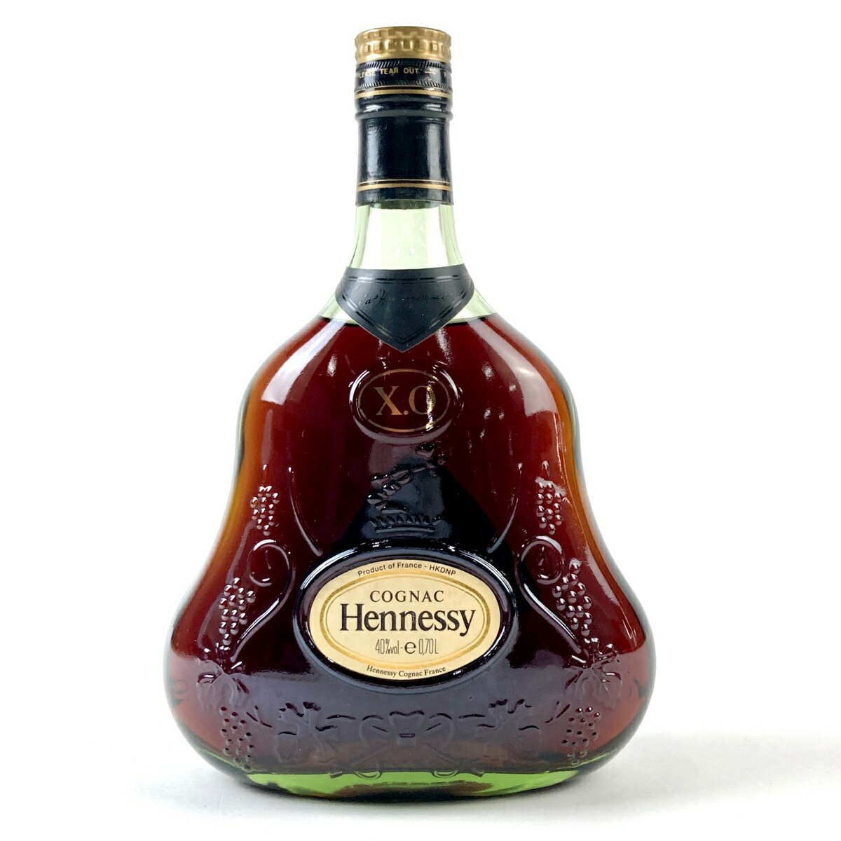 ヘネシー Hennessy XO 金キャップ グリーンボトル 700ml ブランデー コニャック 【中古】