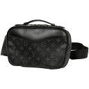 7％OFF ルイ・ヴィトン Louis Vuitton バムバッグ 2WAY ウエストバッグ ボディバッグ モノグラムエクリプス ノワール(ブラック) M42906 メンズ 【中古】 msp29