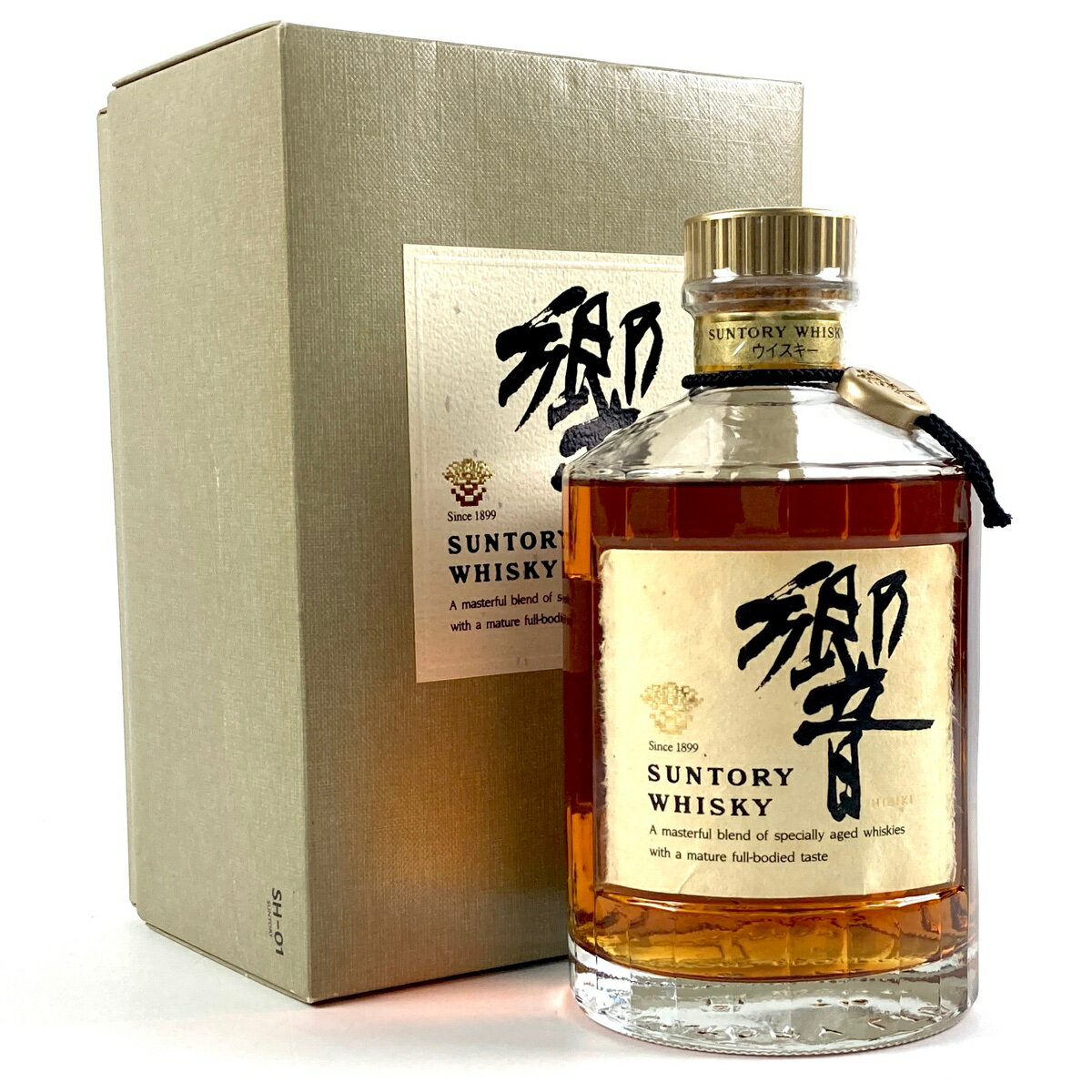 【東京都内限定発送】 サントリー SUNTORY 響 ノンエイジ 金キャップ 裏ゴールドラベル 750ml 国産ウイスキー 【中古】