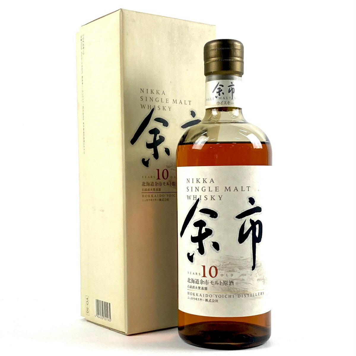 【東京都内限定発送】 ニッカ NIKKA 余市 10年 シングルモルト 北海道余市 モルト原酒 700ml 国産ウイスキー 【中古】