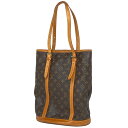 【ジャンク品】ルイ・ヴィトン Louis Vuitton バケット GM ショルダーバッグ バケツ型 トートバッグ モノグラム ブラウン M42236 レディース 【中古】