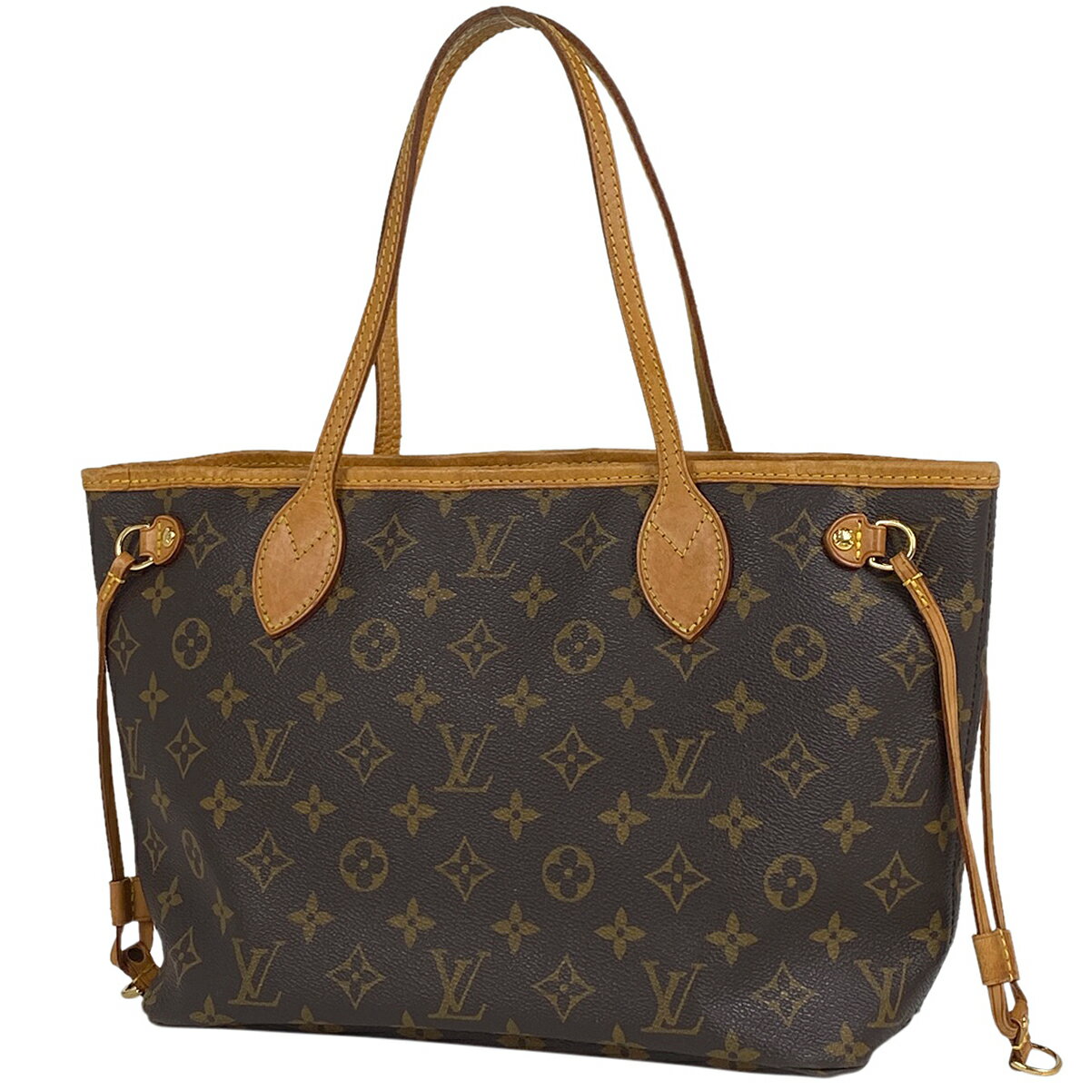 ルイ ヴィトン Louis Vuitton ネヴァーフル PM ハンドバッグ ショッピング トートバッグ モノグラム ブラウン M40155 レディース 【中古】