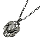 【ラッピング可】ジョージジェンセン Georg Jensen デザイン ネックレス ヘリテージ 2000 イヤーペンダント ネックレス シルバー925 シルバー レディース 【中古】