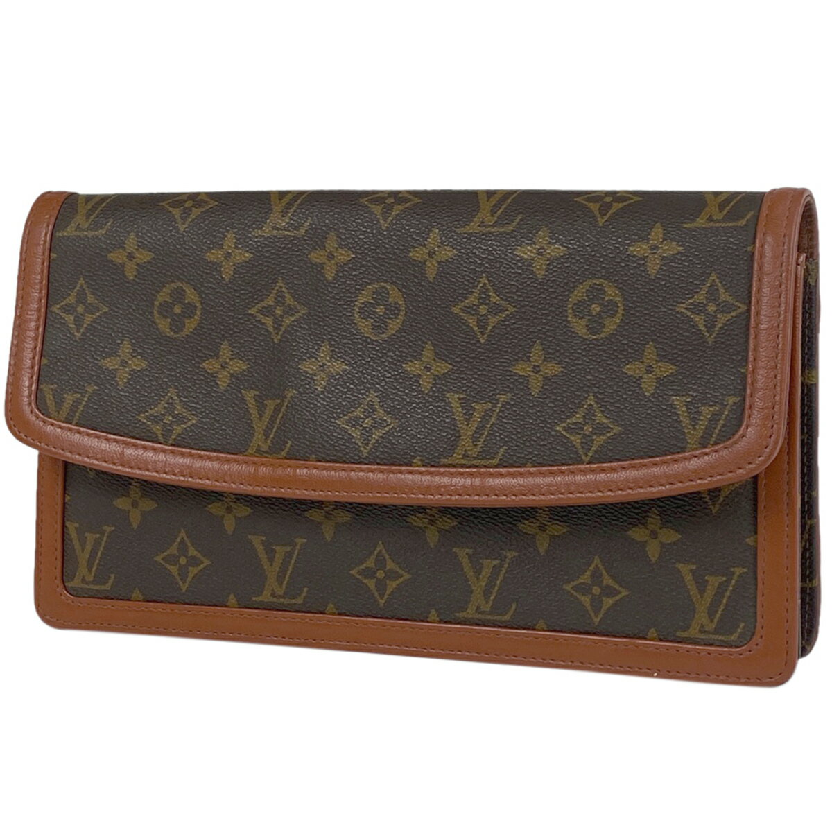 16％OFF ルイ・ヴィトン Louis Vuitton ポシェット・ダム GM クラッチバッグ セカンドバッグ モノグラム ブラウン M51810 メンズ 【中古】 msp29