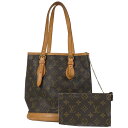 【ジャンク品】ルイ・ヴィトン Louis Vuitton プチ バケット PM ショルダーバッグ バケツ型 トートバッグ モノグラム ブラウン M42238 レディース 【中古】