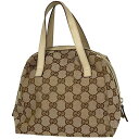 グッチ GUCCI GG柄 ハンドバッグ ミニ 1245420416 ハンドバッグ GGキャンバス ベージュ 124542 レディース 【中古】